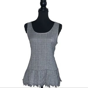 Falls Creek | Sleeveless Peplum Top | Size M